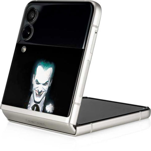 DC Comics The Joker Portrait by Alex Ross Galaxy Z Flip4 5G Skin