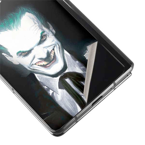 DC Comics The Joker Portrait by Alex Ross Galaxy Z Fold2 5G Skin