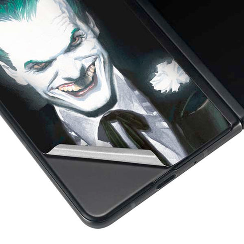 DC Comics The Joker Portrait by Alex Ross Galaxy Z Fold4 5G Skin