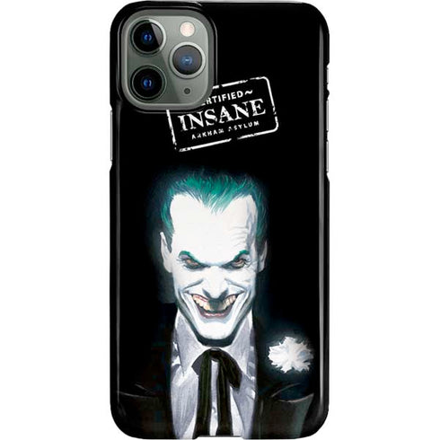 DC Comics The Joker Portrait by Alex Ross iPhone 11 Pro Lite Case