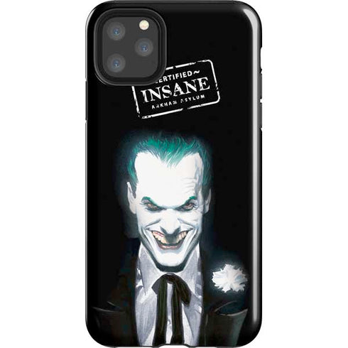 DC Comics The Joker Portrait by Alex Ross iPhone 11 Pro Max Impact Case