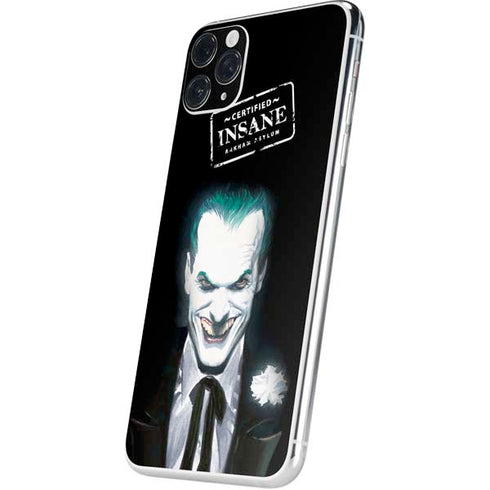 DC Comics The Joker Portrait by Alex Ross iPhone 11 Pro Max Skin