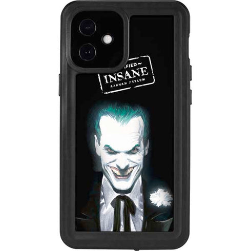DC Comics The Joker Portrait by Alex Ross iPhone 12 Mini Waterproof Case