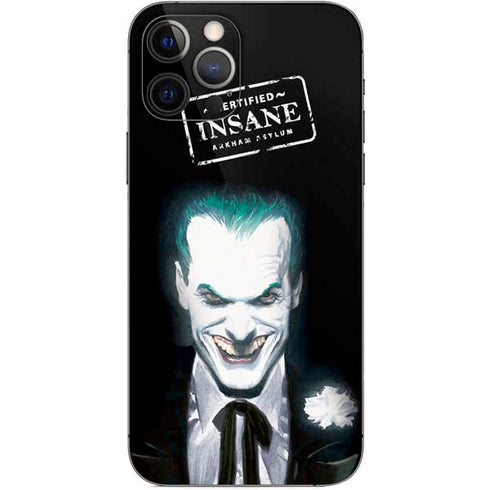 DC Comics The Joker Portrait by Alex Ross iPhone 12 Pro Skin