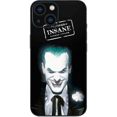 DC Comics The Joker Portrait by Alex Ross iPhone 13 Mini Skin
