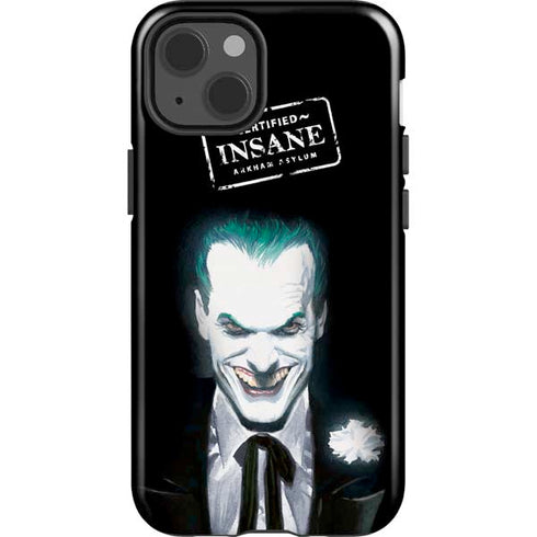 DC Comics The Joker Portrait by Alex Ross iPhone 15 Impact Case