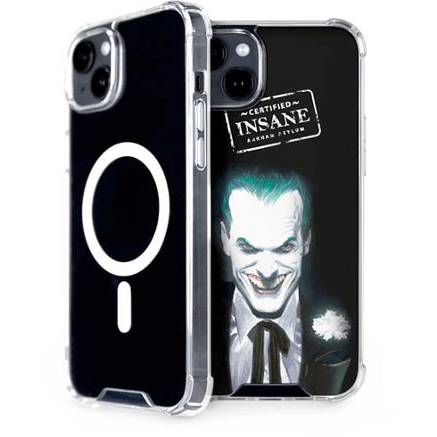 DC Comics The Joker Portrait by Alex Ross iPhone 15 Plus MagSafe Case