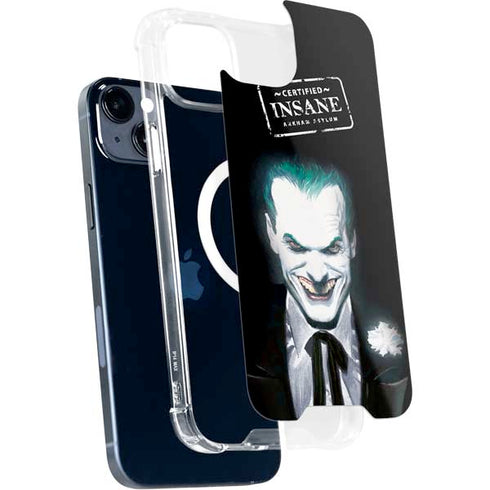 DC Comics The Joker Portrait by Alex Ross iPhone 14 Plus MagSafe Case