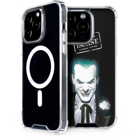 DC Comics The Joker Portrait by Alex Ross iPhone 15 Pro MagSafe Case