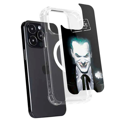 DC Comics The Joker Portrait by Alex Ross iPhone 15 Pro MagSafe Case