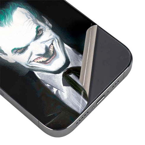 DC Comics The Joker Portrait by Alex Ross iPhone 14 Pro Skin