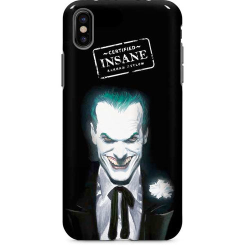 DC Comics The Joker Portrait by Alex Ross iPhone 8 Pro Case