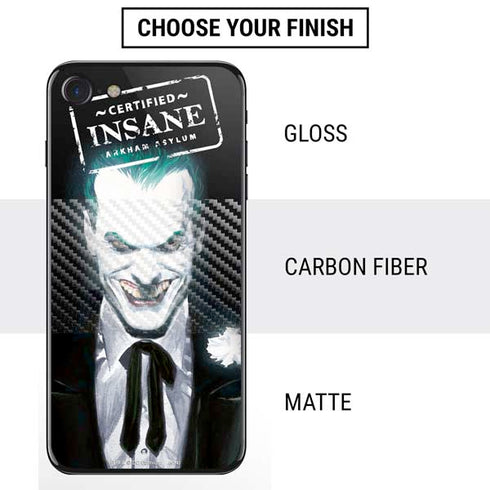 DC Comics The Joker Portrait by Alex Ross iPhone SE (2nd & 3rd Gen) Skin