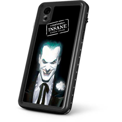 DC Comics The Joker Portrait by Alex Ross iPhone XR Waterproof Case