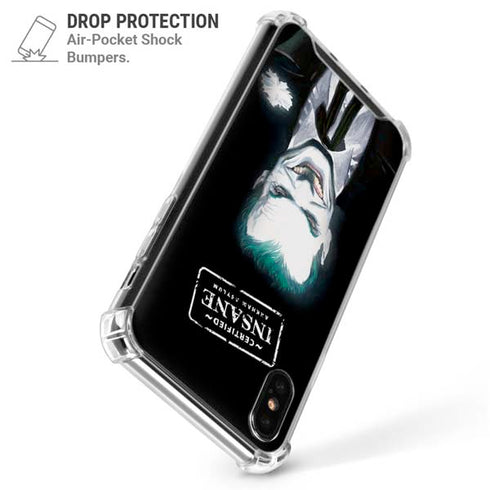 DC Comics The Joker Portrait by Alex Ross iPhone XS Max Clear Case