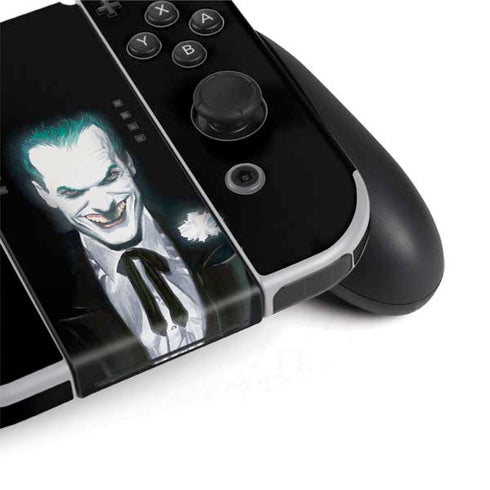 DC Comics The Joker Portrait by Alex Ross Nintendo Switch OLED (2021) Skin