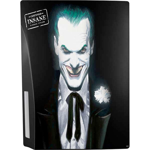 DC Comics The Joker Portrait by Alex Ross PS5 Bundle Skin