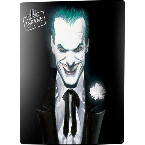 DC Comics The Joker Portrait by Alex Ross PS5 Console Skin