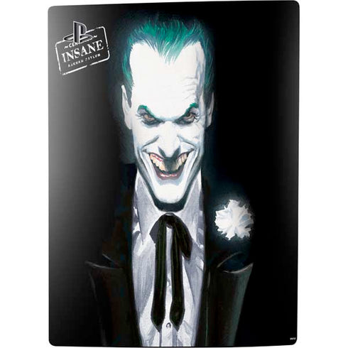 DC Comics The Joker Portrait by Alex Ross PS5 Digital Edition Console Skin