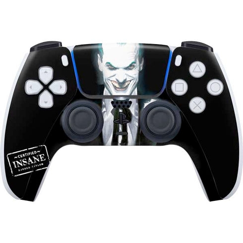 DC Comics The Joker Portrait by Alex Ross PS5 Controller Skin