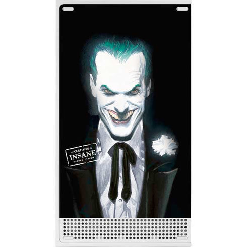 DC Comics The Joker Portrait by Alex Ross Xbox Series S Skins