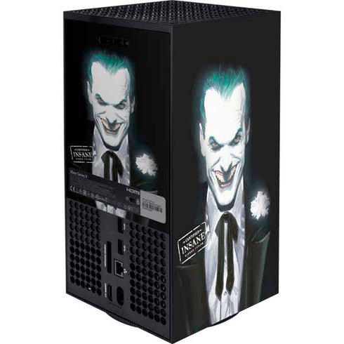 DC Comics The Joker Portrait by Alex Ross Xbox Series X Bundle Skin
