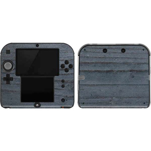 Charcoal Wood Nintendo 2DS Skin