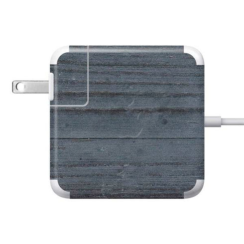 Charcoal Wood 85W Power Adapter (15 and 17 inch MacBook Pro Charger) Skin