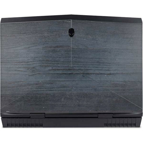 Charcoal Wood Dell Alienware Skin