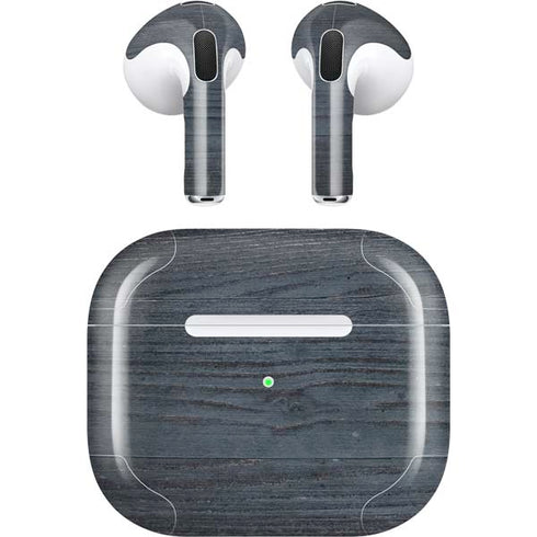 Charcoal Wood Apple AirPods (3rd Gen 2021) Skin