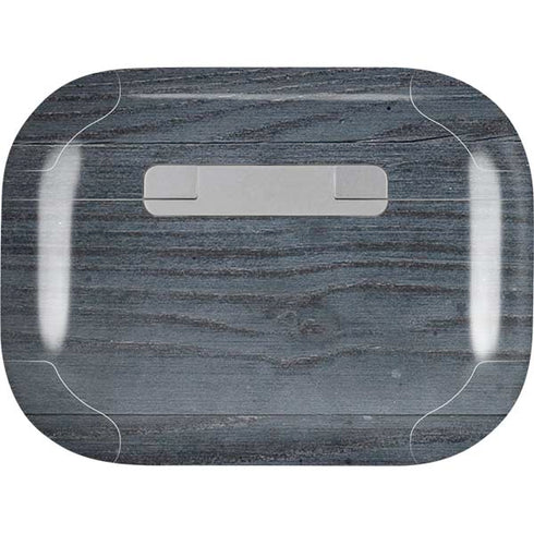 Charcoal Wood Apple AirPods Pro Skin