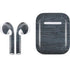 Charcoal Wood Apple AirPods Skin