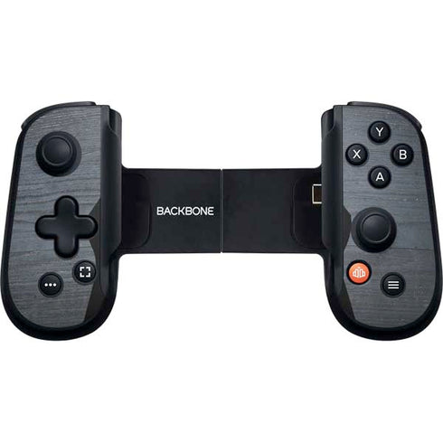 Charcoal Wood Backbone One for iPhone Game Controller Skin