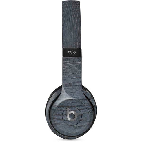 Charcoal Wood Beats Solo 2 Wired Skin