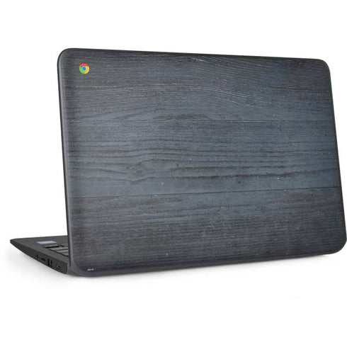 Charcoal Wood HP Chromebook Skin