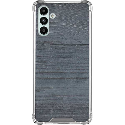 Charcoal Wood Galaxy A13 5G Clear Case