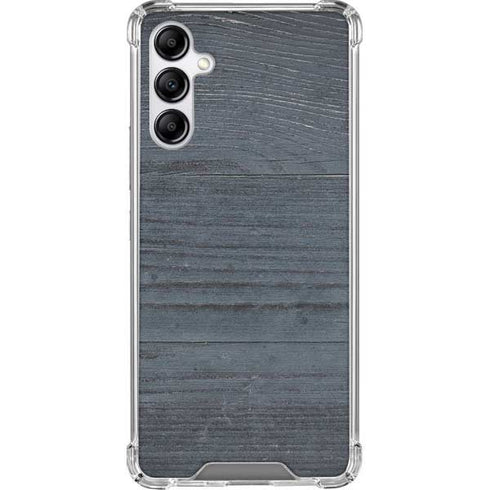 Charcoal Wood Galaxy A14 5G Clear Case