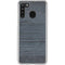 Charcoal Wood Galaxy A21 Clear Case