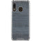 Charcoal Wood Galaxy A30 Clear Case