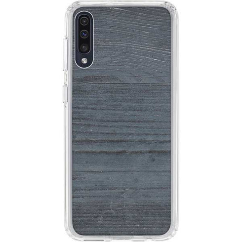 Charcoal Wood Galaxy A50 Clear Case