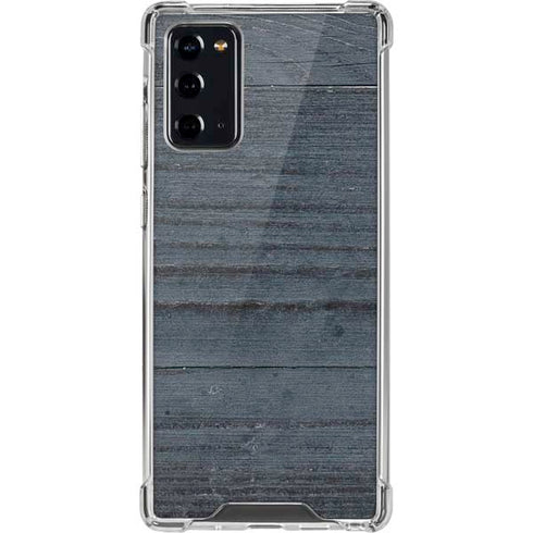Charcoal Wood Galaxy Note20 5G Clear Case