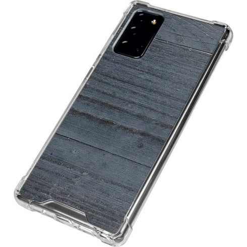 Charcoal Wood Galaxy Note20 5G Clear Case