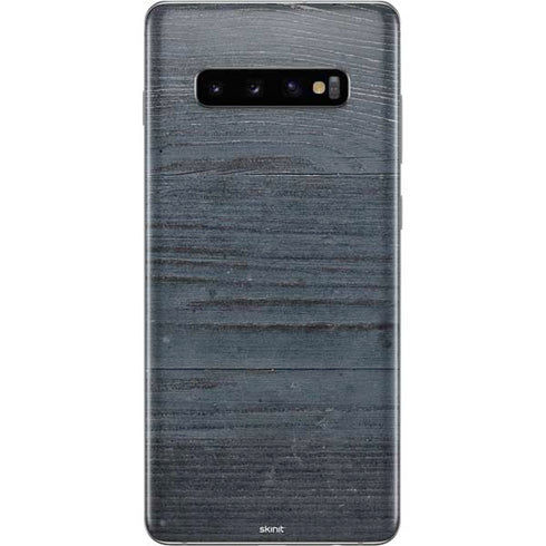 Charcoal Wood Galaxy S10 Plus Skin