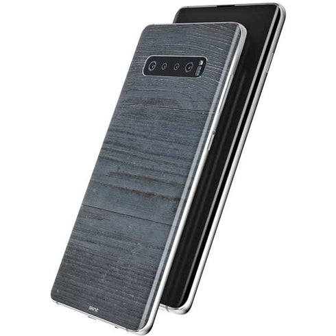 Charcoal Wood Galaxy S10 Plus Skin