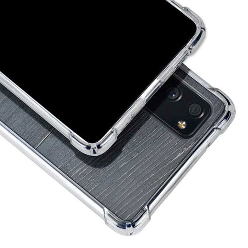 Charcoal Wood Galaxy S20 FE Clear Case