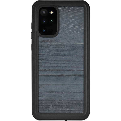 Charcoal Wood Galaxy S20 Plus Waterproof Case