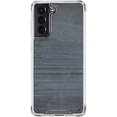 Charcoal Wood Galaxy S21 5G Clear Case