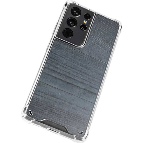 Charcoal Wood Galaxy S21 Ultra 5G Clear Case