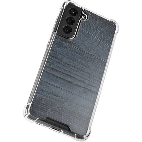 Charcoal Wood Galaxy S22 Clear Case