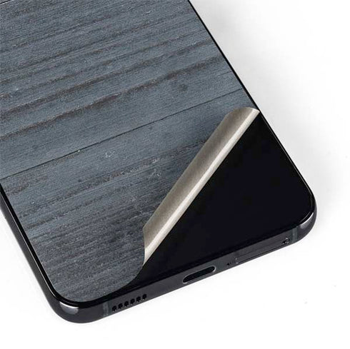 Charcoal Wood Galaxy S22 Plus Skin
